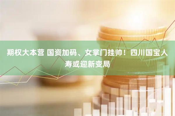 期权大本营 国资加码、女掌门挂帅！四川国宝人寿或迎新变局
